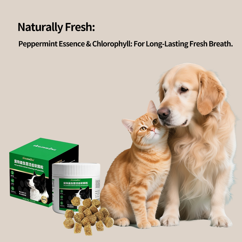 Pet Oral Probiotic Dental Soft Chews